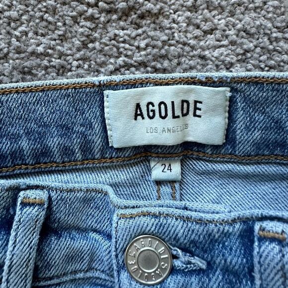 Agolde Pinch Waist Skinny Jeans - Picture 3 of 7